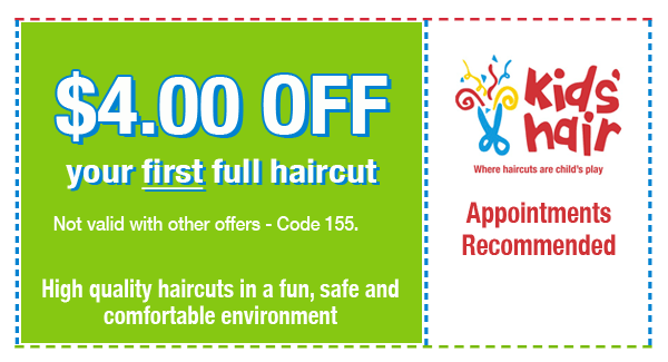 Specials | Kids&#39; Hair Inc.